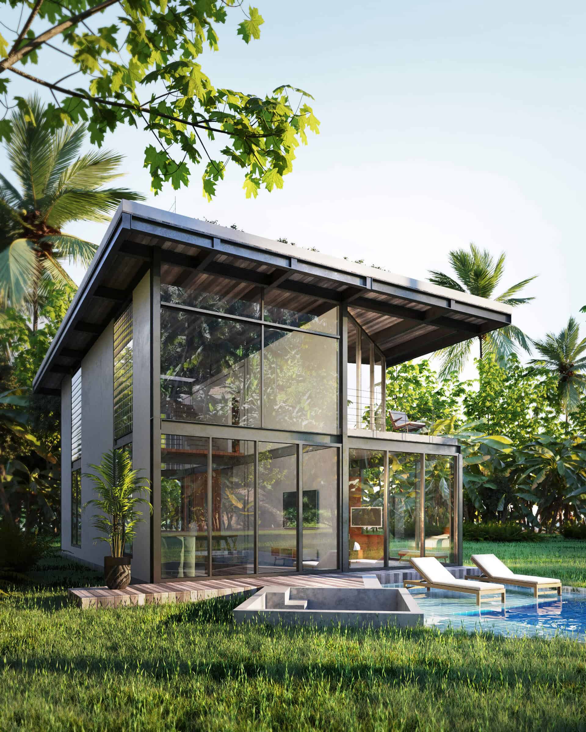 ELEGANT 3 BEDROOM VILLA FOR SALE LEASEHOLD IN UBUD BE-460 